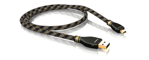 VIABLUE™ KR-2 SILVER USB CABLE 2.0 A/MINI-B